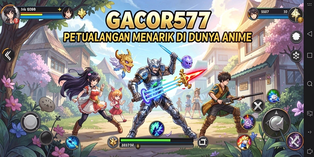 Screenshot GACOR577 menampilkan aksi seru di dunia Anime.