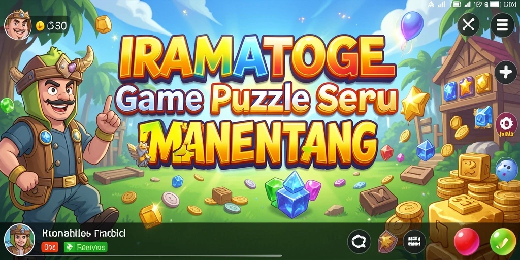 Gameplay Puzzle yang menarik dan menantang di IRAMATOGEL.