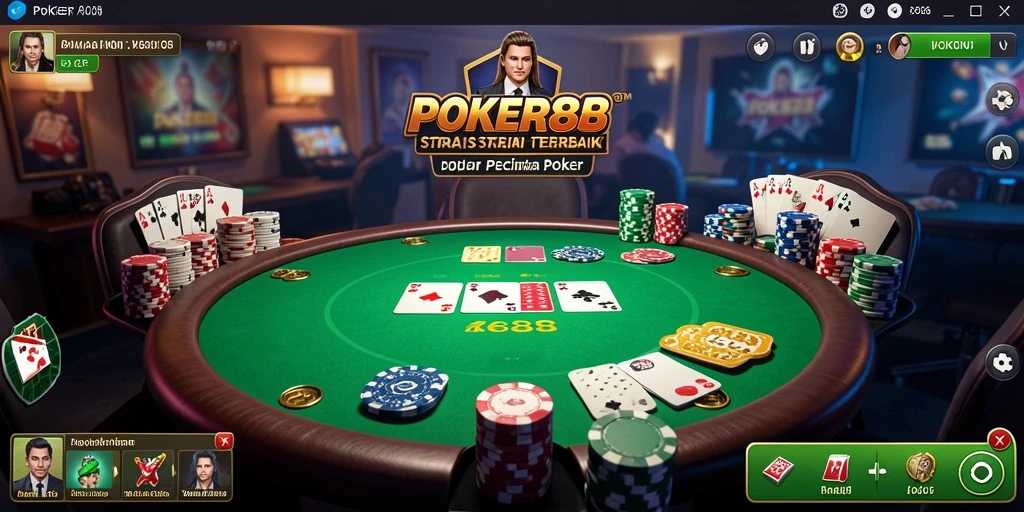 Tampilan gameplay POKER88 yang seru dan interaktif.