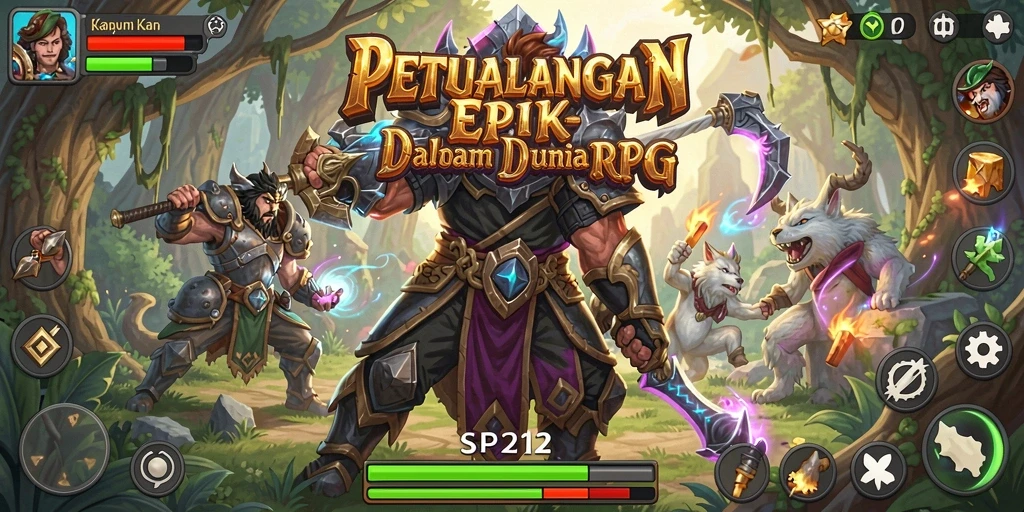 Tampilan gameplay SP212 yang seru dan penuh aksi.