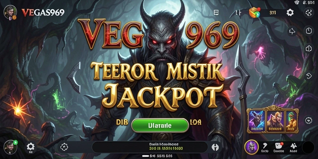 Gameplay seram di dalam kasino berhantu.